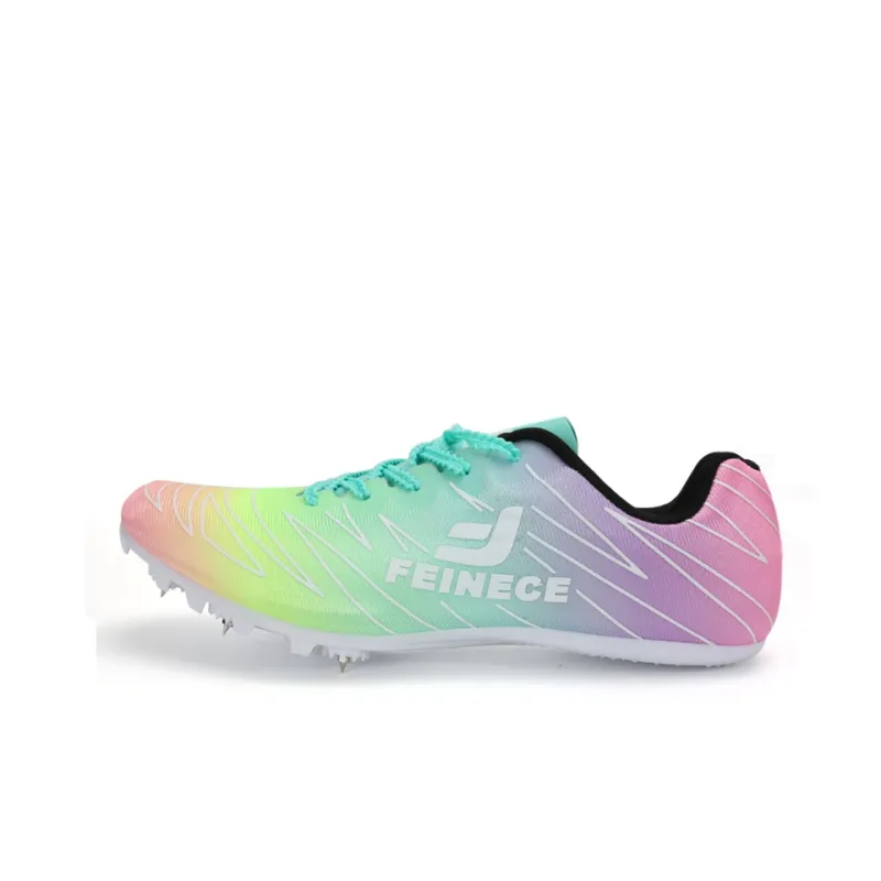 FEINECE Slip Resistant, Abrasion Resistant, Breathable, Lightweight Low Top Running Shoes Unisex Rainbow-0