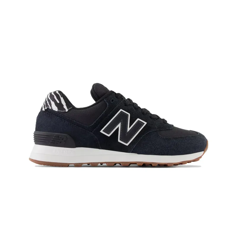 New Balance 574 Black Zebra Women's-1