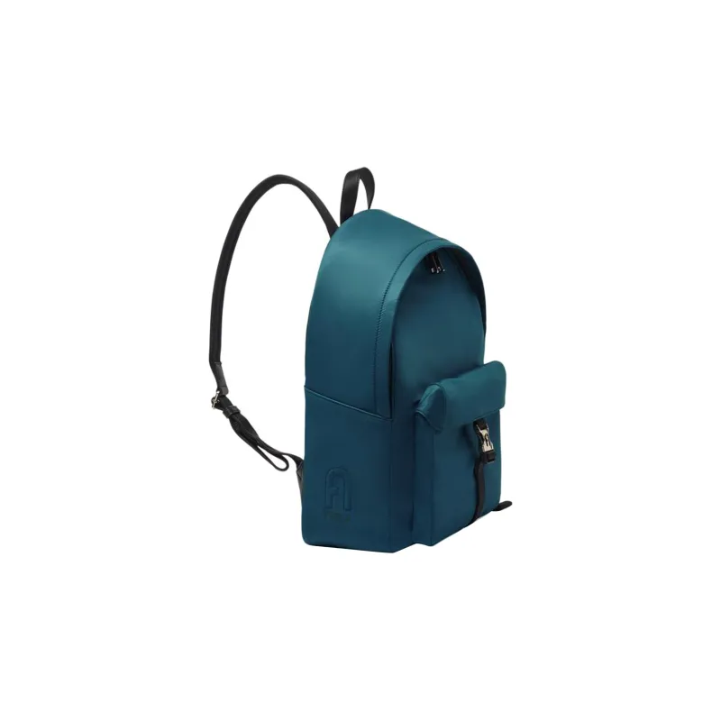 Furla Nylon Backpack Large Size Men's Blue-1