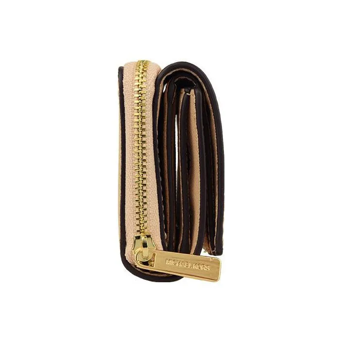 MICHAEL KORS Leather Wallet Mini Women's Brown-2