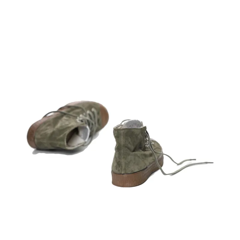 SPALWART Special High-Top Skateboard Shoes Unisex Olive Green-3