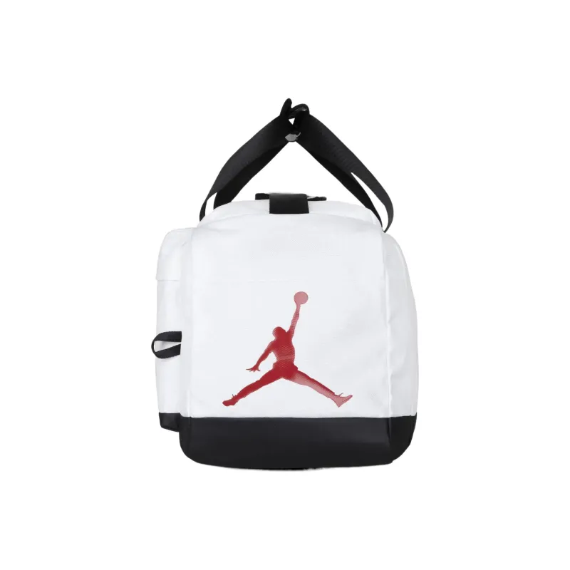 Jordan Jumpman Series Polyurethane Travel Bags Medium Size Unisex White-2