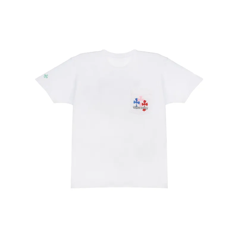 Chrome Hearts Multi Color Cross Cemetery T shirt-1
