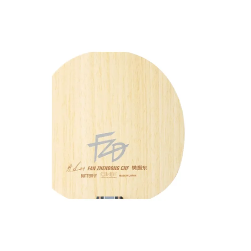 Butterfly All Wood With Carbon Fiber Ping Pong Paddles Fast Attack Suitable Playing Style Unisex Shakehand Grip Timber-3