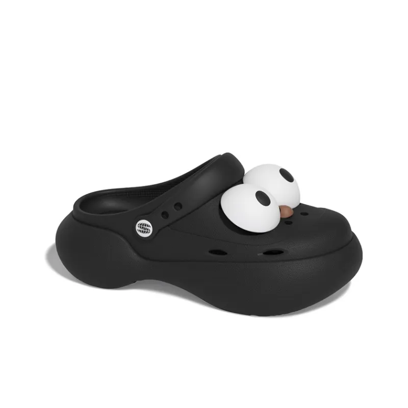 CHIKOKU Cloud X Big Eye Monster Wrap toe Slippers Women's-1