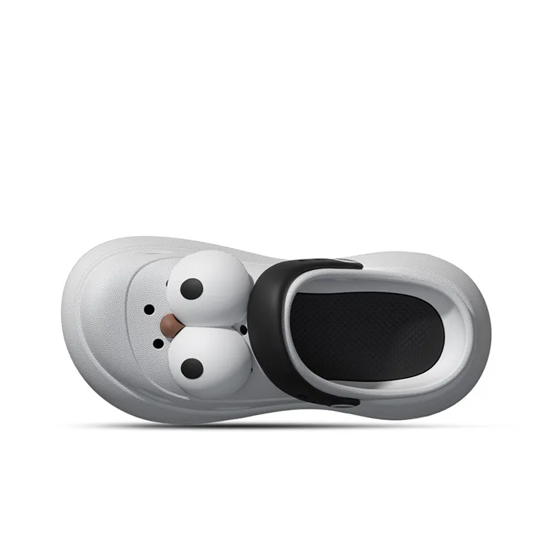 CHIKOKU Cloud X Big Eye Monster Wrap toe Slippers Women's-8