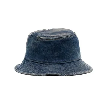 WE11DONE Cotton Bucket Hats Unisex Blue