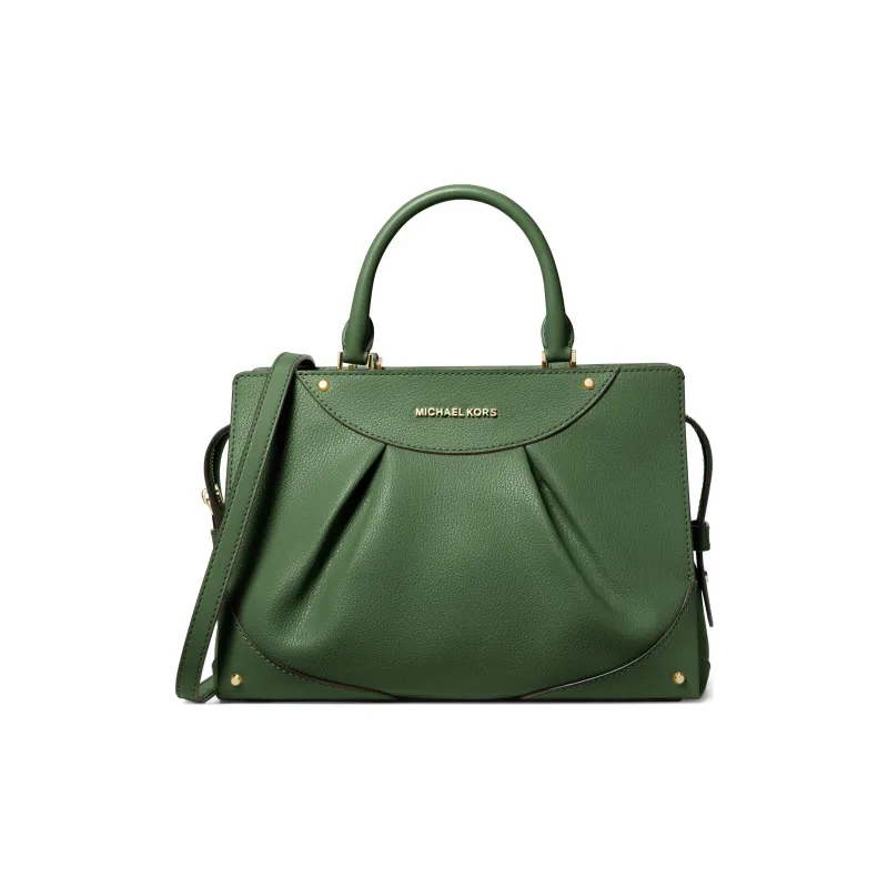 MICHAEL KORS Medium Enzo Leather Shoulder Bag-3