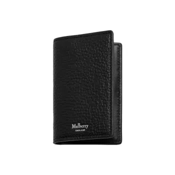 Mulberry Logo-stamp Leather Card Holder