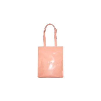 Acne Studios Polyurethane Tote Bag, Shopping Bag, Handbag, Shoulder Bag Women's Salmon Pink