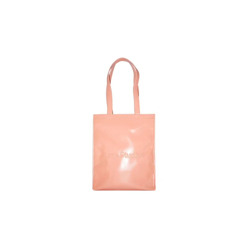 Acne Studios Polyurethane Tote Bag, Shopping Bag, Handbag, Shoulder Bag Women's Salmon Pink-0