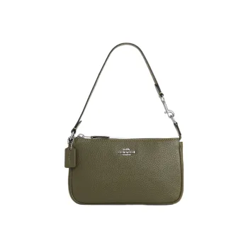 COACH Nolita Leather Shoulder Bag Handbag Shoulder Bag Women's Olive Green