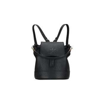 TORY BURCH Leather Backpack Women's Black