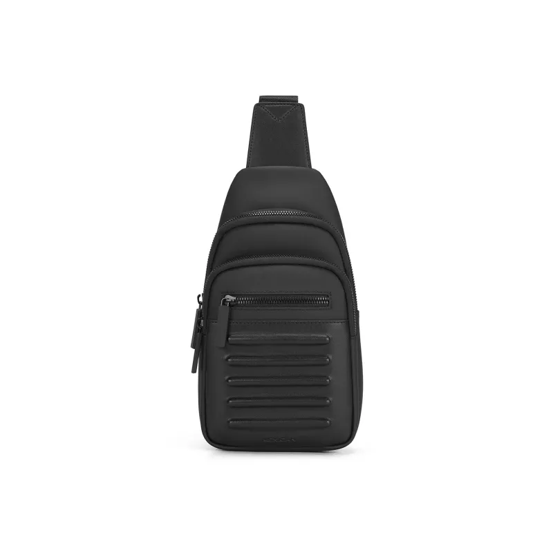 MEXICAN Fabric Made Of Polyurethane Shoulder Bag, Sling Bag Regular Men's Black-0