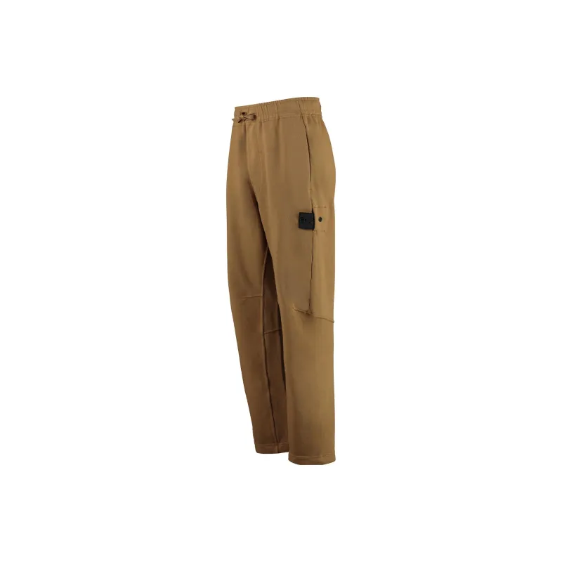 STONE ISLAND Knitted Sweatpants Men Khaki-2
