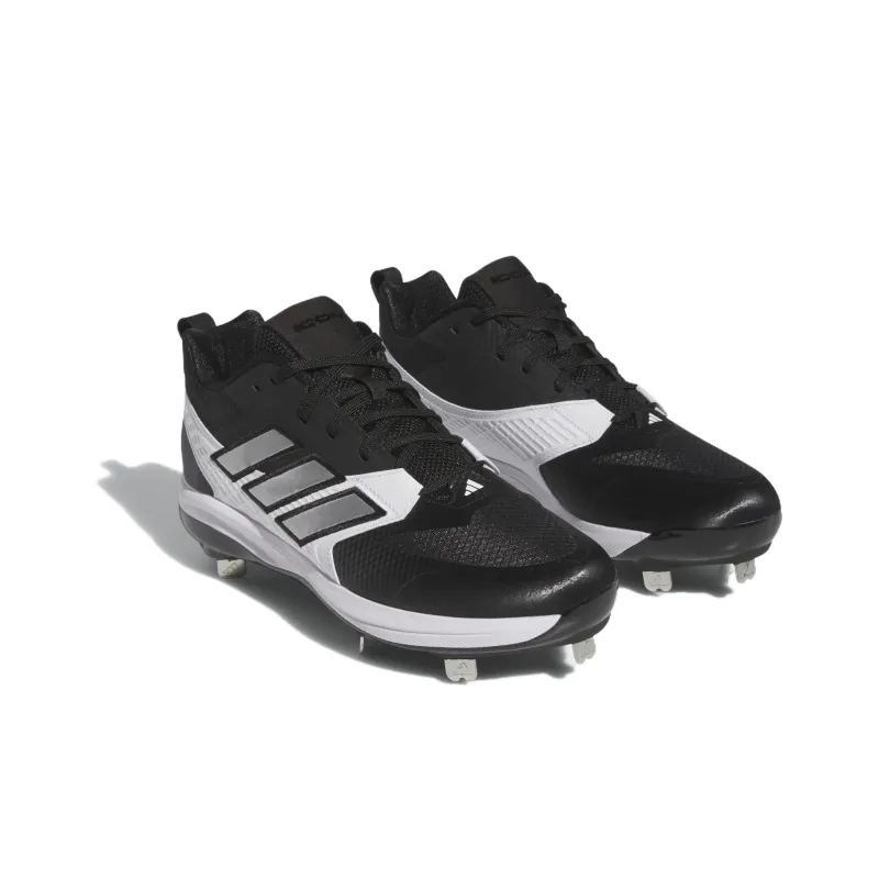 Adidas Icon 8 Core Black Silver Metallic Cloud White-2