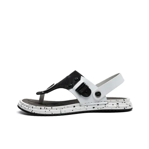 TRUMPPIPE Flip Flops Men's Black