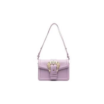 VERSACE JEANS COUTURE Polyurethane Crossbody Bag, Shoulder Bag Women's Light Purple