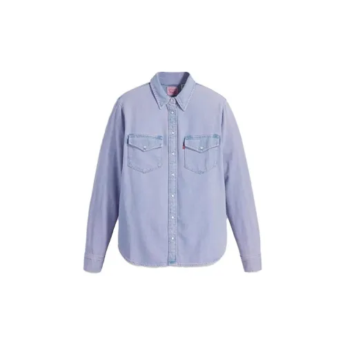 Levis Shirts Women's Purple