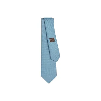 HERMES Honore Ties Men Blue