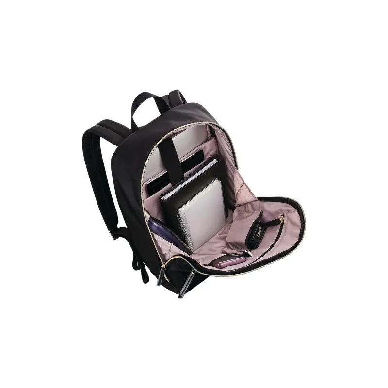 SAMSONITE Nylon Backpack Women's Black-3