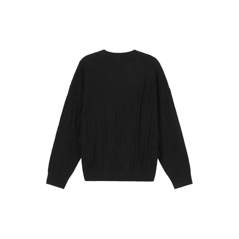 EMPORIO ARMANI FW23 Knitwear Men's Black-1