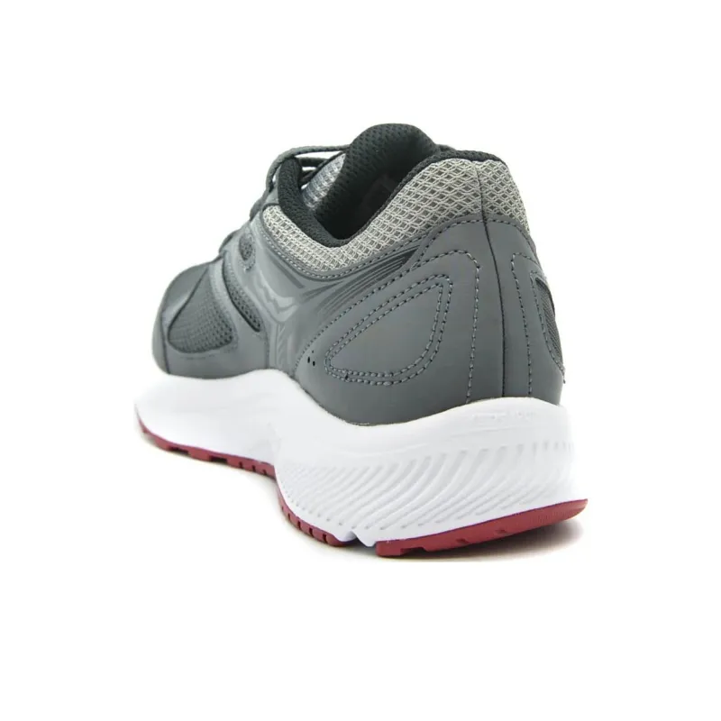 Saucony Cohesion 14 Anti-Slip Wear-Resistant Low-Top Running Shoes Men's Gray-3