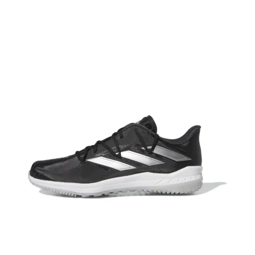 Adidas Adizero Afterburner 9 Turf Baseball Core Black Silver Metallic Carbon