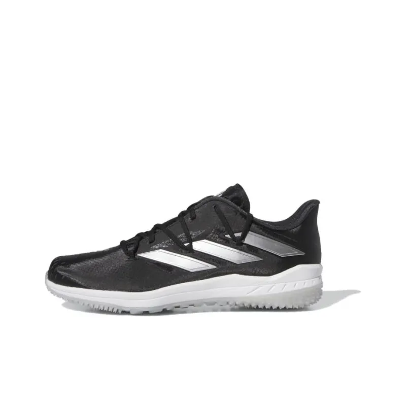 Adidas Adizero Afterburner 9 Turf Baseball Core Black Silver Metallic Carbon-0