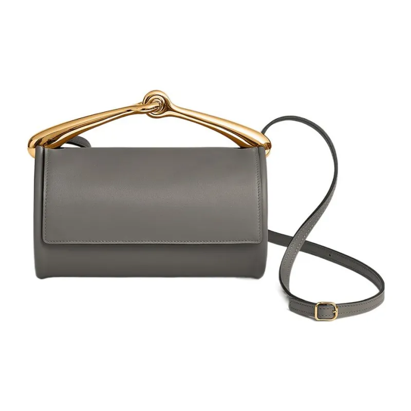 HERMES Maximors Swift Calfskin Shoulder Bag Crossbody Bag Women's 0L Grismeyer Cumulus Gray-1