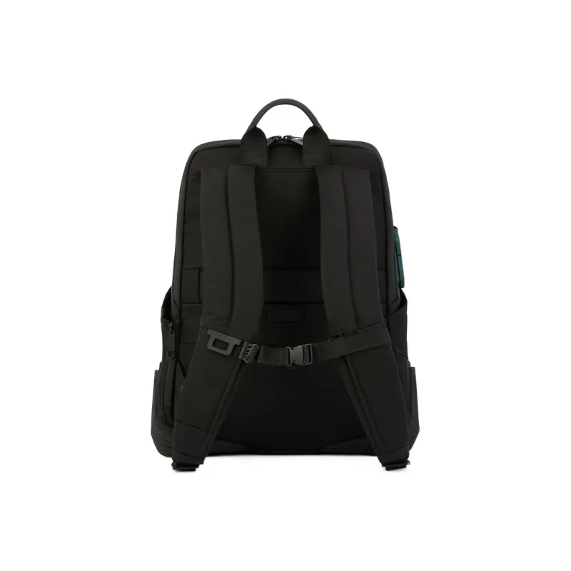PIQUADRO Fabric Backpack Unisex Black-3