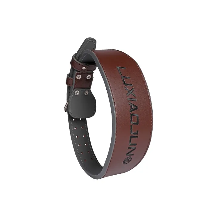 LUXIAOJUN Back Support Braces Fitness Protective Cow Leather Unisex-10