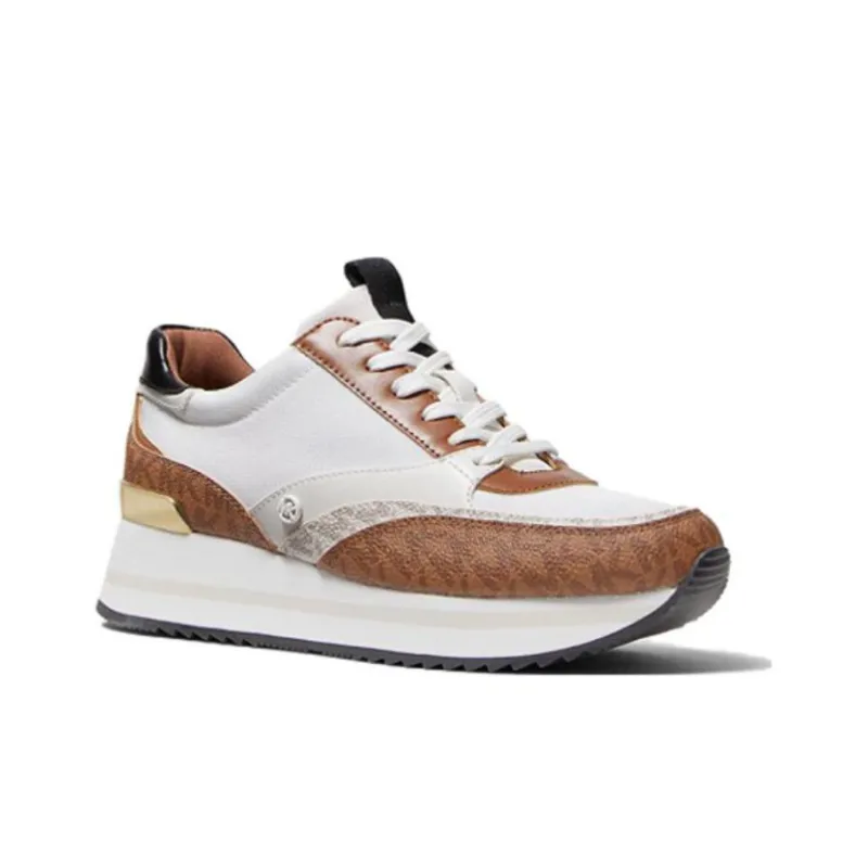 MICHAEL KORS Mariah Low-Top Casual Shoes Women's Brown-2