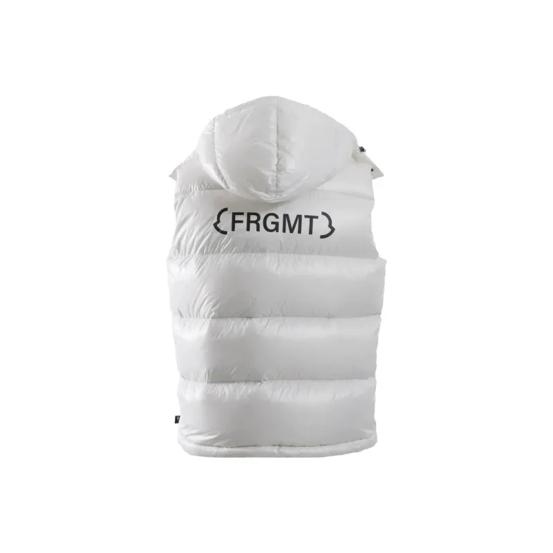 MONCLER GENIUS MONCLER GENIUS X Fujiwara Hiroshi FRGMT Vests Men White-3