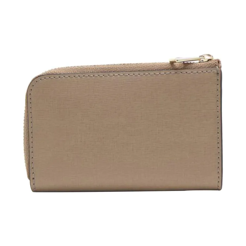 Furla Leather Coin Purses Key Pouches Women's Gray-1