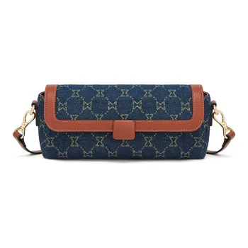 MashaLanti Denim Shoulder Bag, Crossbody Bag Regular Women's Royal Blue