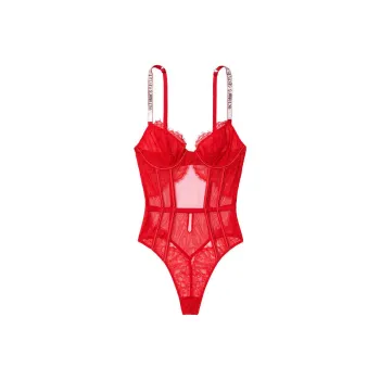 Victoria's Secret Bodysuits Women's Red