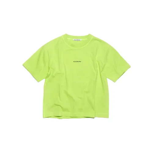 Acne Studios T-Shirts Women's Neon Green