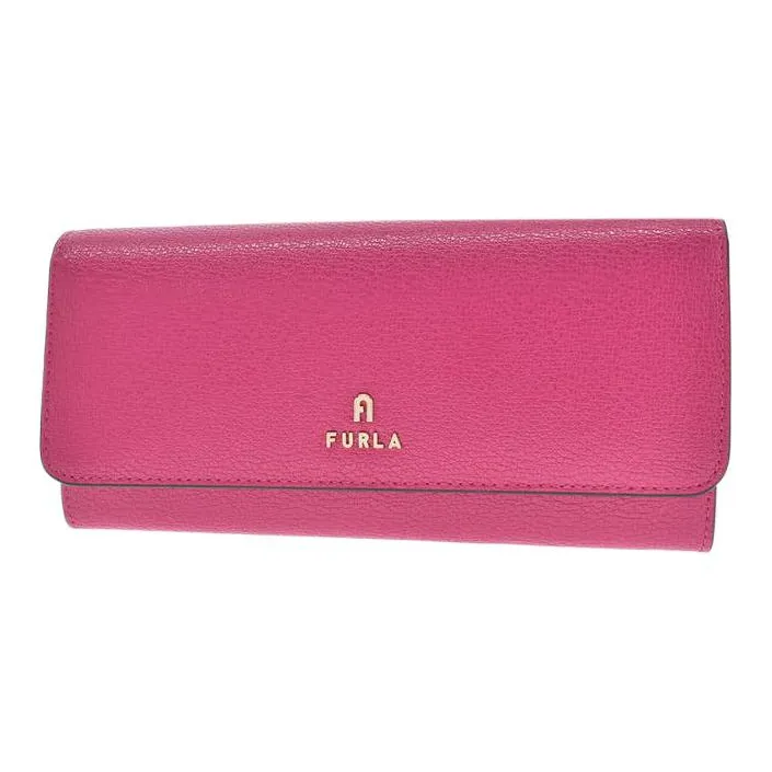 Furla Cow Leather Wallet Women's Pink-1
