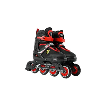 MESUCA Inline Skates Entry-Level Roller Skates Adjustable Roller Blades Unisex Black