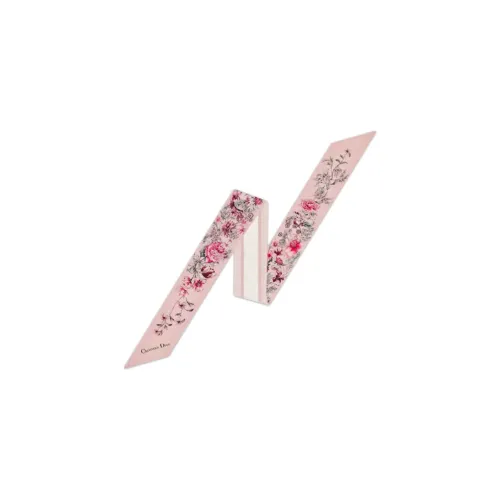 DIOR Silk Scarves Women's Pink