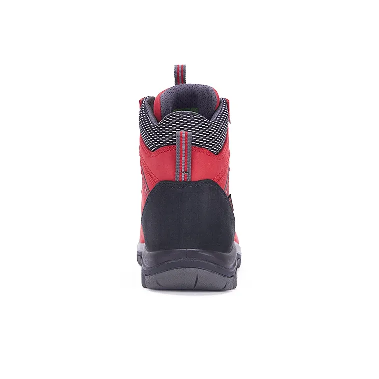 SLEADER Dream Series High Top Outdoor Shoes Women's Red Black Silver-3