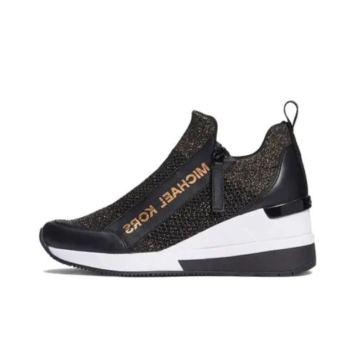 MICHAEL KORS Willis Breathable Low-Top Casual Shoes Women's Black