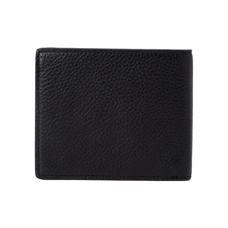Tommy Hilfiger Cow Leather Wallet Regular Men's Black-3