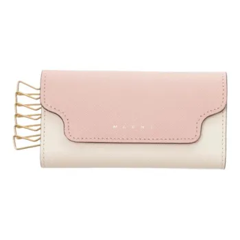 MARNI Logo Print Colour-Block Wallet