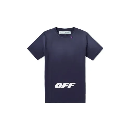 OFF-WHITE T-Shirts Men Navy Blue