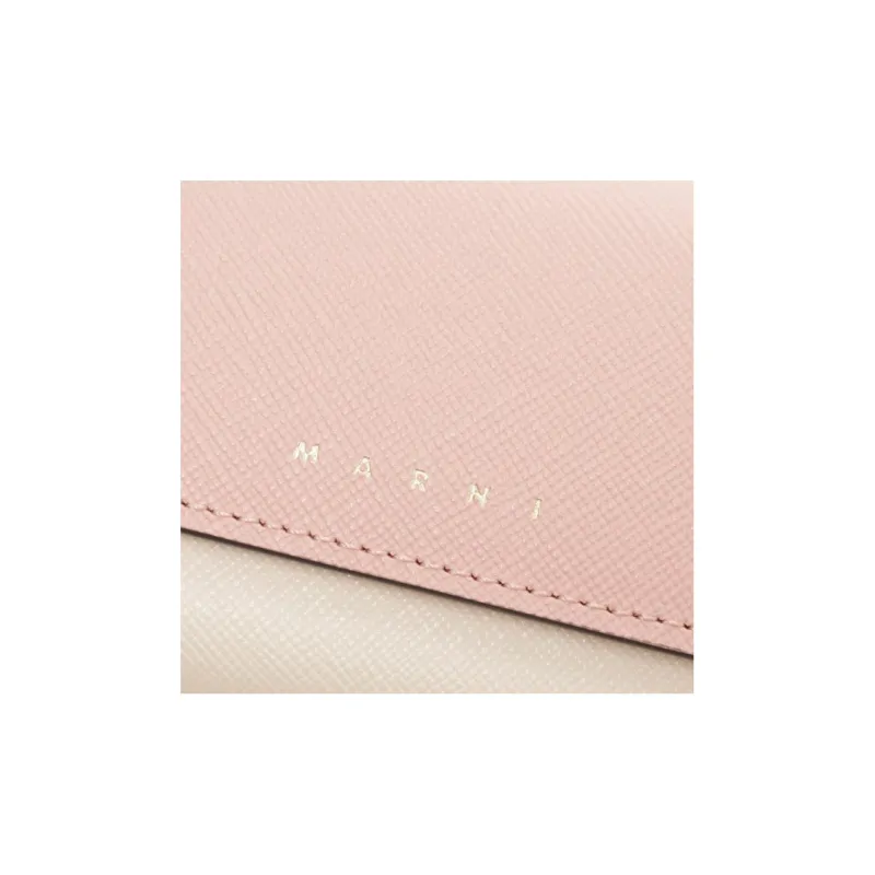 MARNI Logo Print Colour-Block Wallet-4