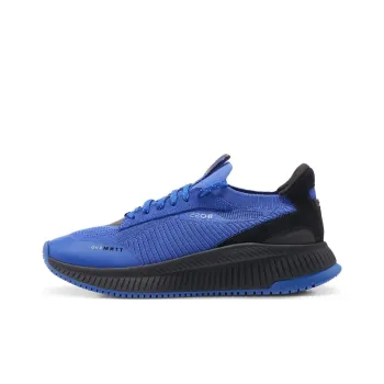 HUGO BOSS Low Top Casual Shoes Men's Black Blue