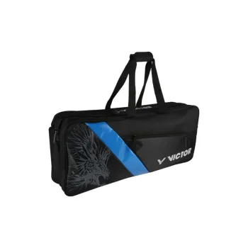 VICTOR Badminton Racket Bags 6 Pcs Sporty Style Shoulder Bag Blue Black Unisex Independent Shoe Compartment