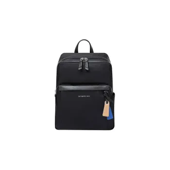 SAMSONITE Nylon Laptop Backpack Travel Bag Unisex Black